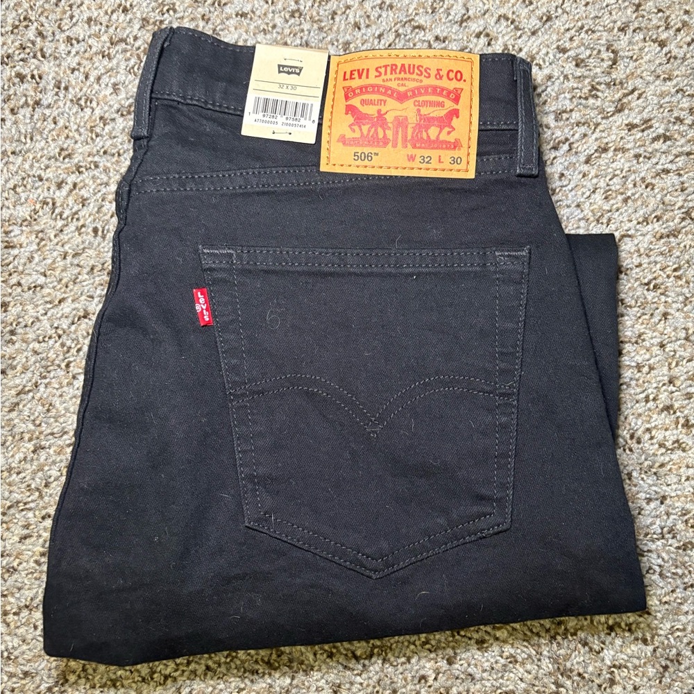 NWT Levi’s Mens Jeans Black